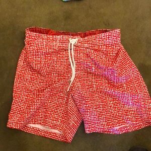 Black brown Medium Men’s Swim trunks with liner